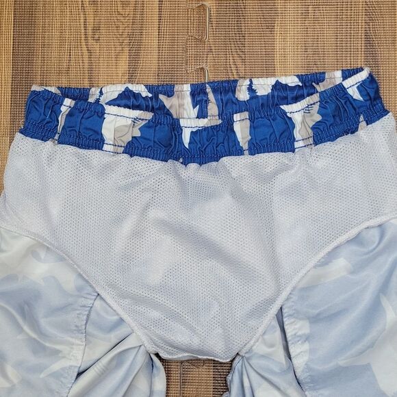 U.S Polo Assn. Shark Print Swim Trunks Size Boys Medium - Picture 11 of 14